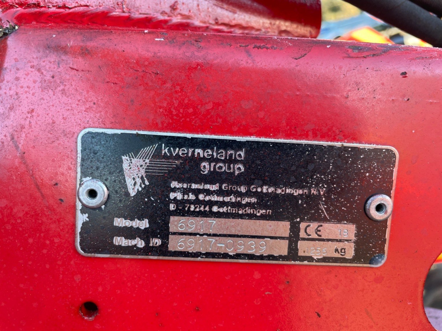 Faneur Kverneland KG8090