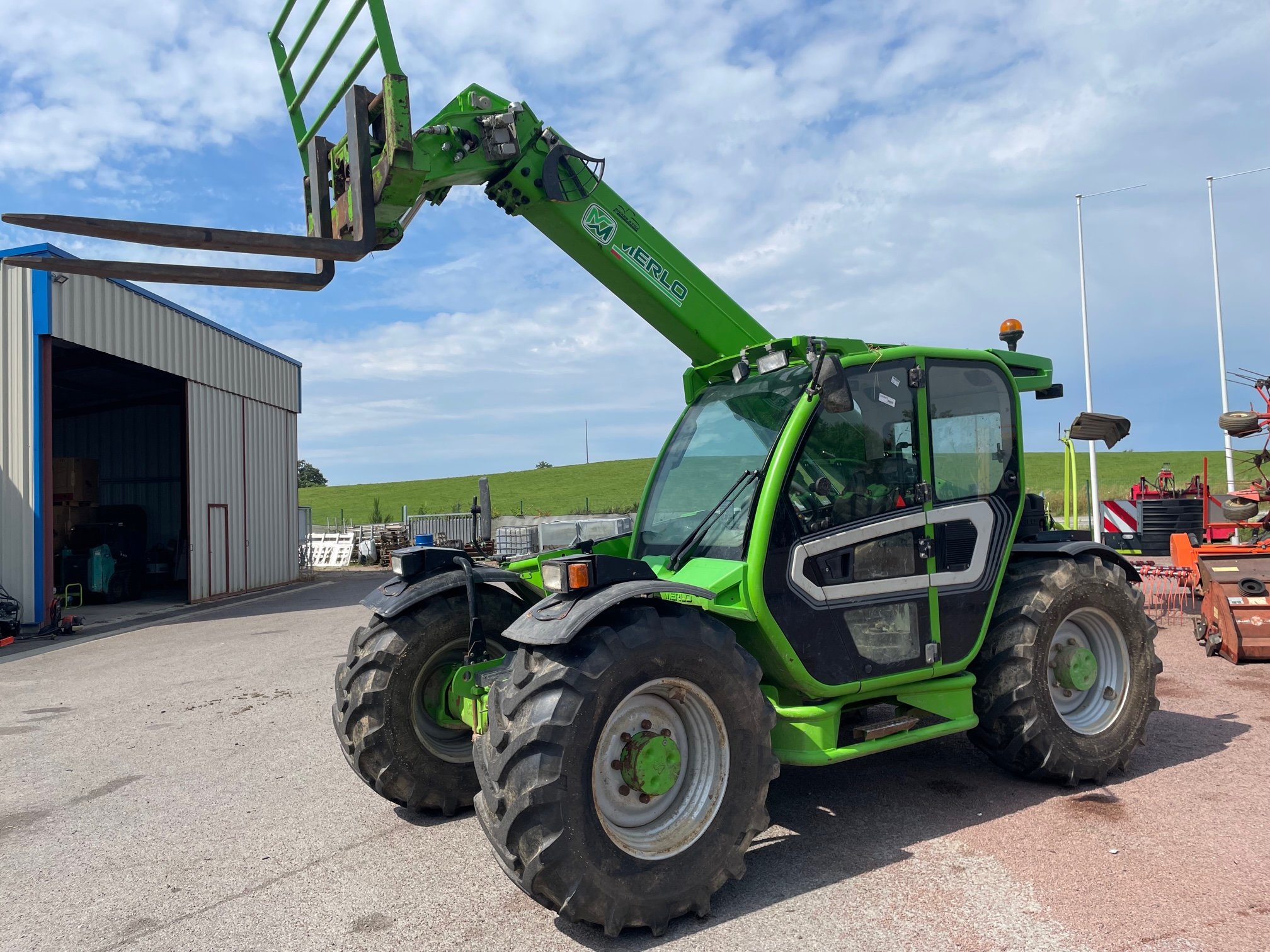 Chariot télescopique agricole Merlo TF 35.7 - 115