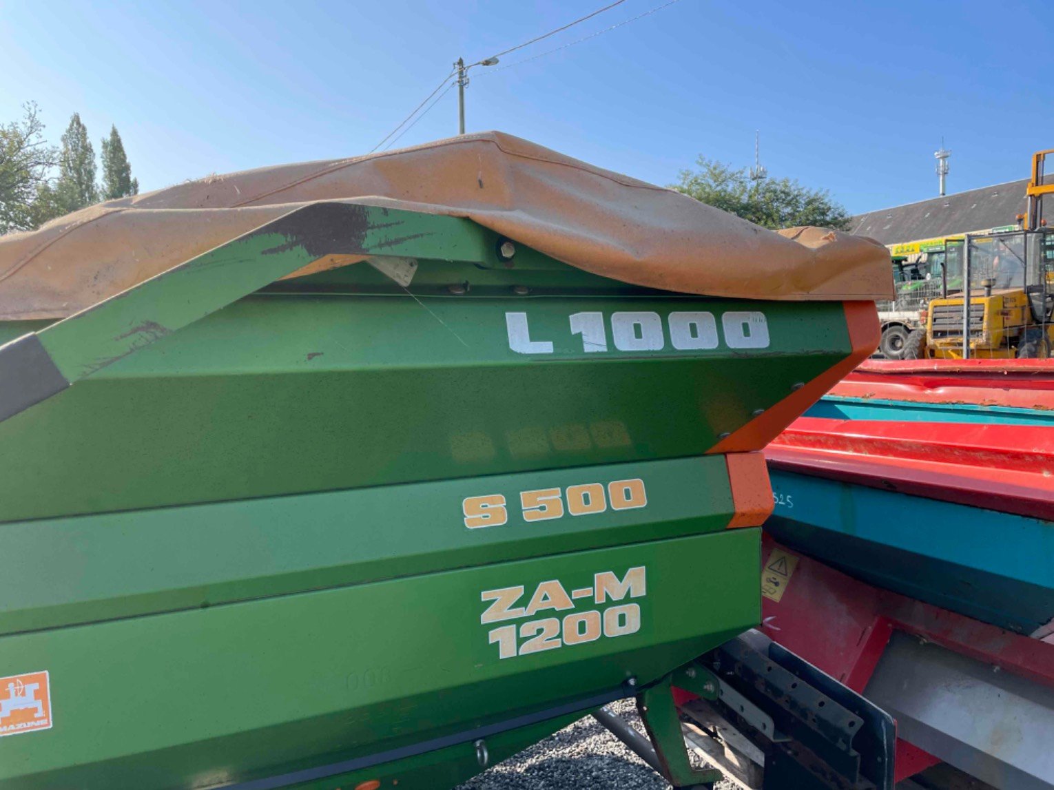 Distributeur d'engrais Amazone ZAM FORTIX