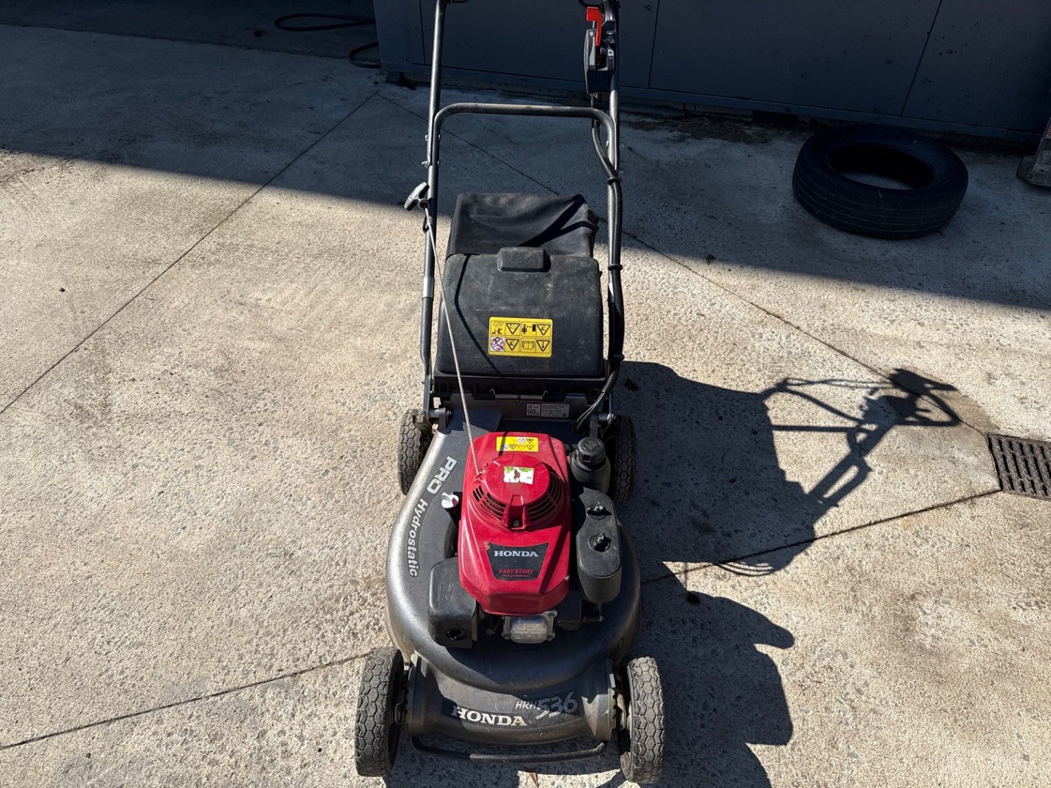 Tondeuse poussée et tractée Honda HRH536K4HXE
