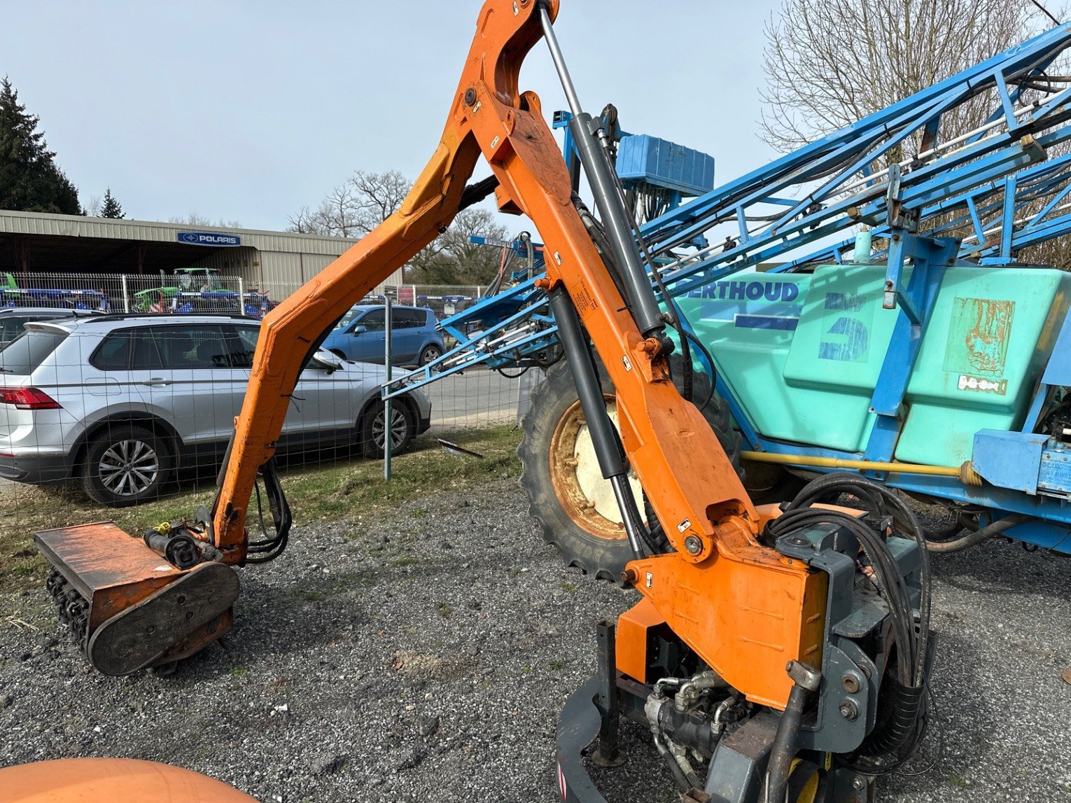 Épareuse Rousseau KASTOR 550 PA